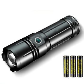 Sky Fire Laser Cannon Aluminum Alloy Outdoor Flashlight