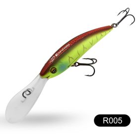 Yuantou Road Subhard Bait Floating Long Tongue Plate 90mm16g (Option: R005 90mm 16g)