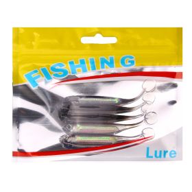 Colorful Freshwater Sea Fishing With Fake Bait (Option: Black-5pcs)