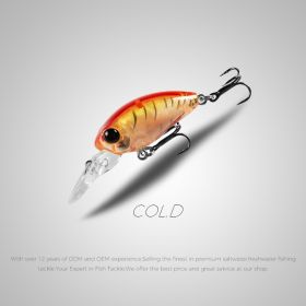 Lure 32mm Mini Fatty Fishing Lure (Option: D)